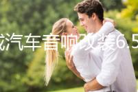 惠威汽車音響改裝6.5寸套裝喇叭DSP功放8 10寸有源箱體超薄低音炮