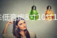 汽車低音炮8寸10寸12寸有源空箱木箱試音箱車載有源試音箱低音箱